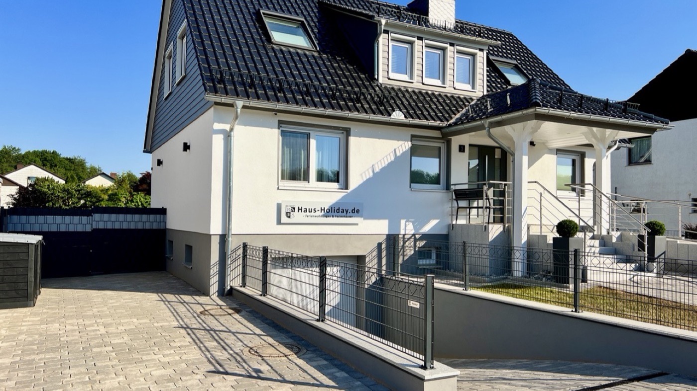 Außenansicht Haus Holiday Walkenried – Ferienwohnungen HarzAmbiente und HarzElegance