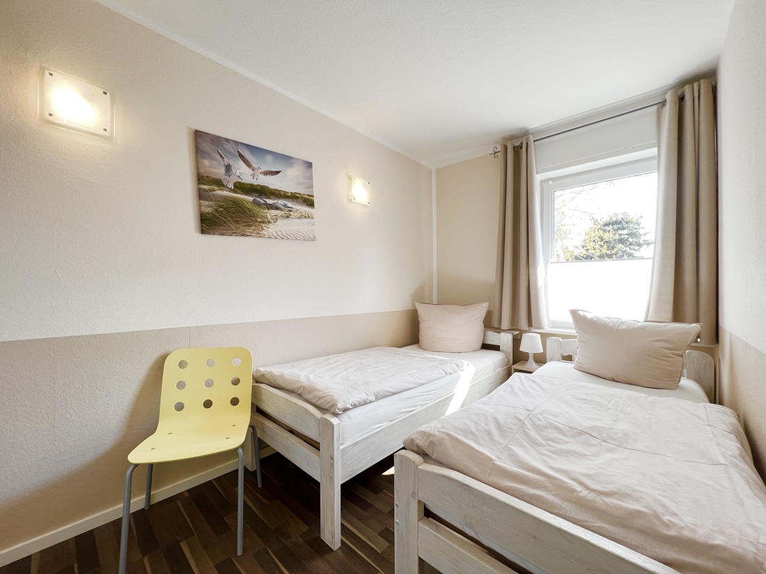 Schlafzimmer 2 der Ferienwohnung MeerSonne in Dahme an der Ostsee
