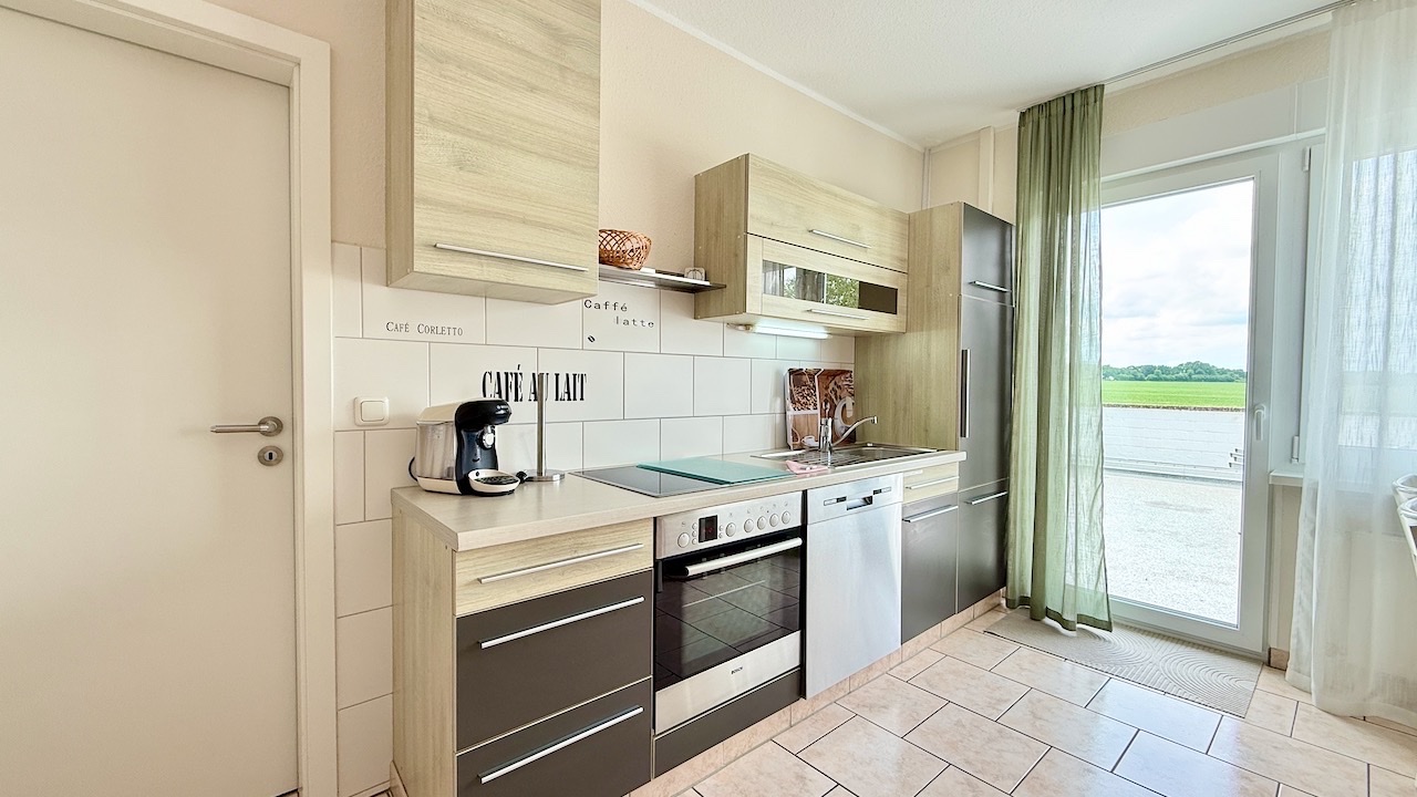 Küche der Ferienwohnung MeerSonne in Dahme an der Ostsee